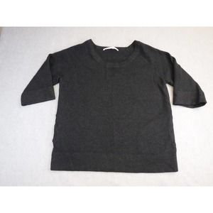 Womans Diane Von Furstenberg scoop neck sweater with pockets